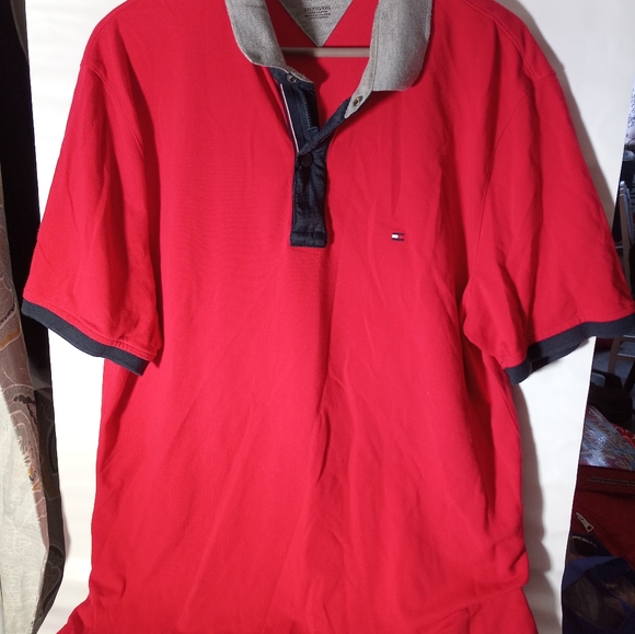 Tommy Hilfiger XXL Red Polo - Picture 11 of 11
